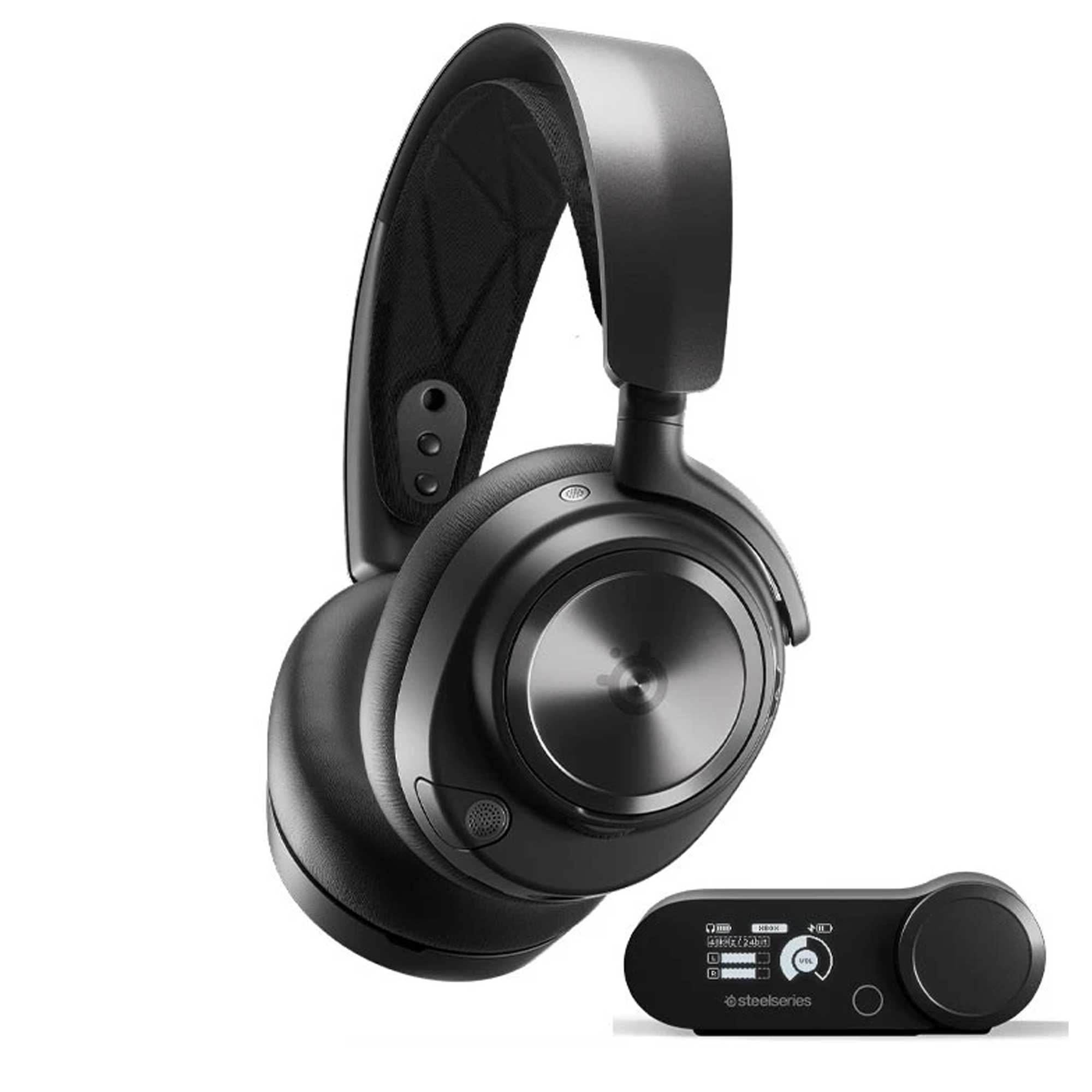 هدست بی سیم استیل سریز مدل Arctis Nova Pro برای PS5 و PS4